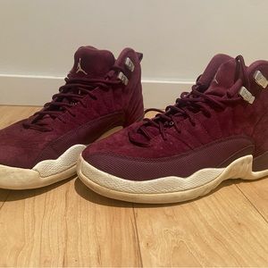 Maroon suede Air Jordan womens size 8.5